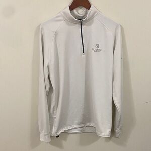 Dunning Golf El Dorado White Quarter-Zip Pullover